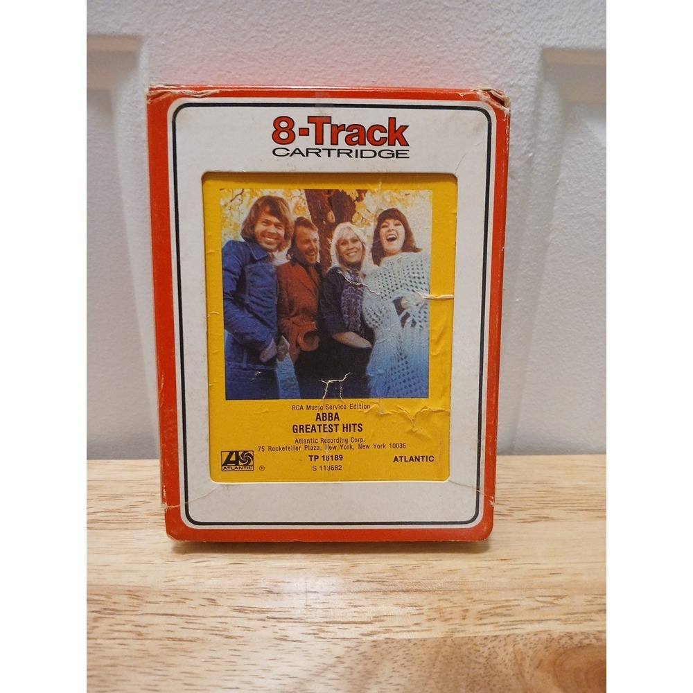 ABBA  Greatest Hits 8 Track Tape NOT Tested RCA Music Service Edition